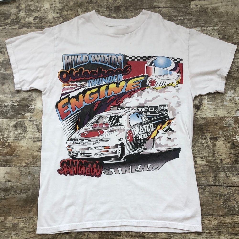 pacsun/john galt/brandy graphic car tee one size